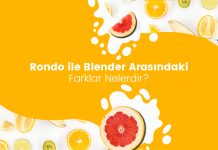 Rondo ile Blender Arasındaki Farklar Nelerdir ? Rondo ile Blender Arasındaki Farklar Nelerdir